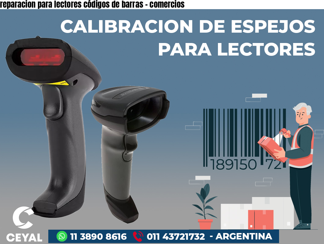reparacion para lectores códigos de barras – comercios
