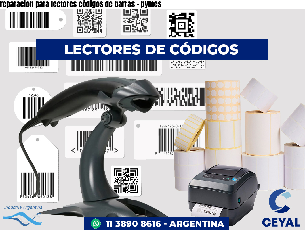 reparacion para lectores códigos de barras - pymes