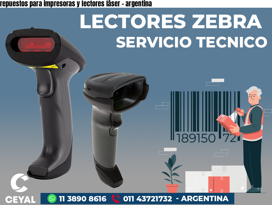 repuestos para impresoras y lectores láser - argentina