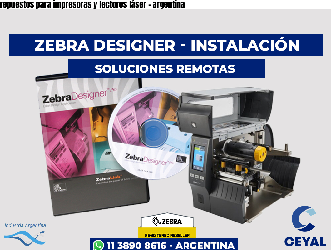 repuestos para impresoras y lectores láser – argentina