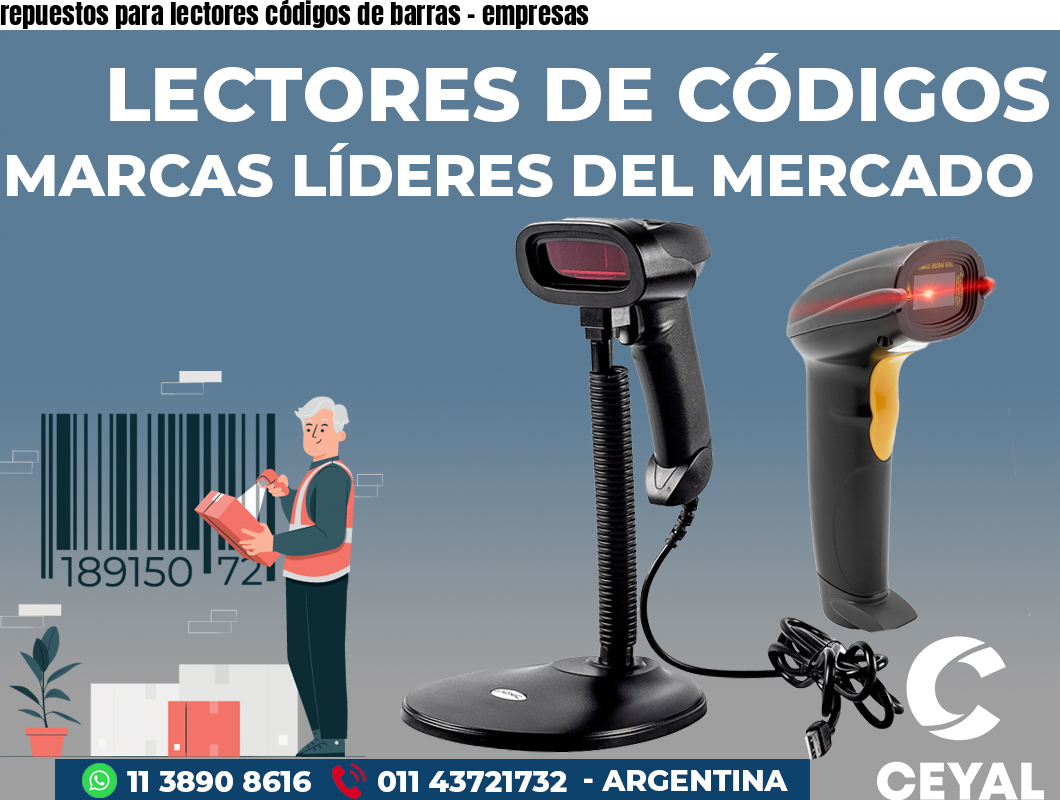 repuestos para lectores códigos de barras – empresas