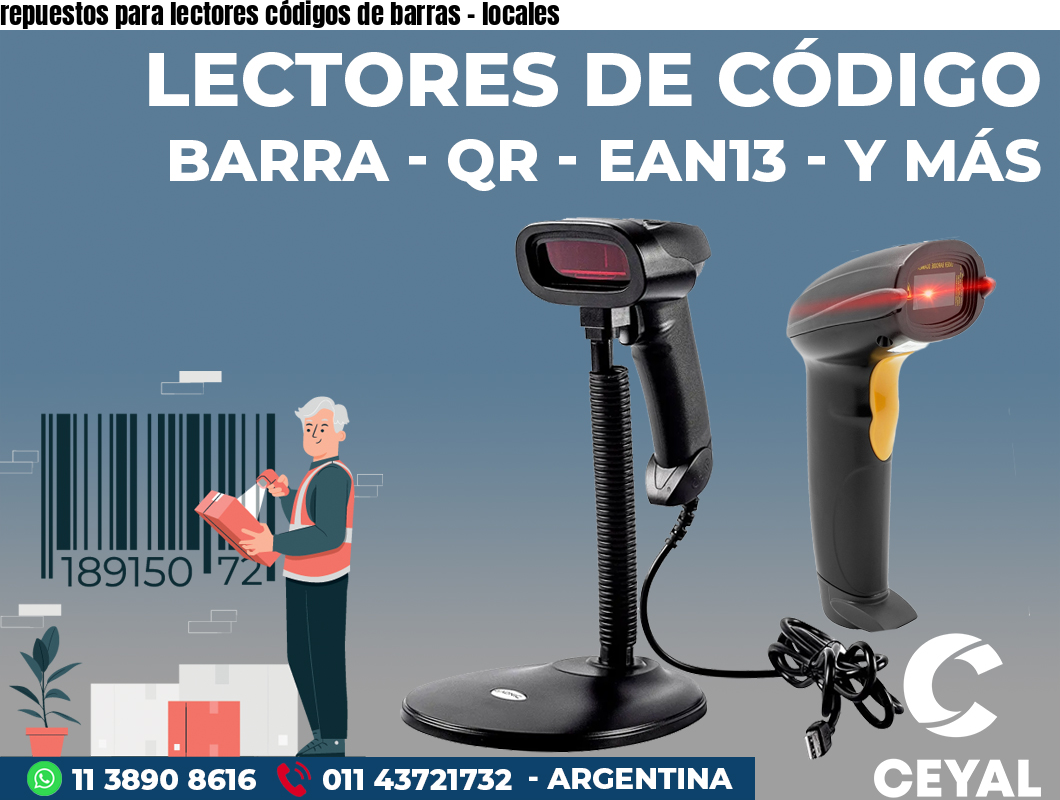 repuestos para lectores códigos de barras – locales