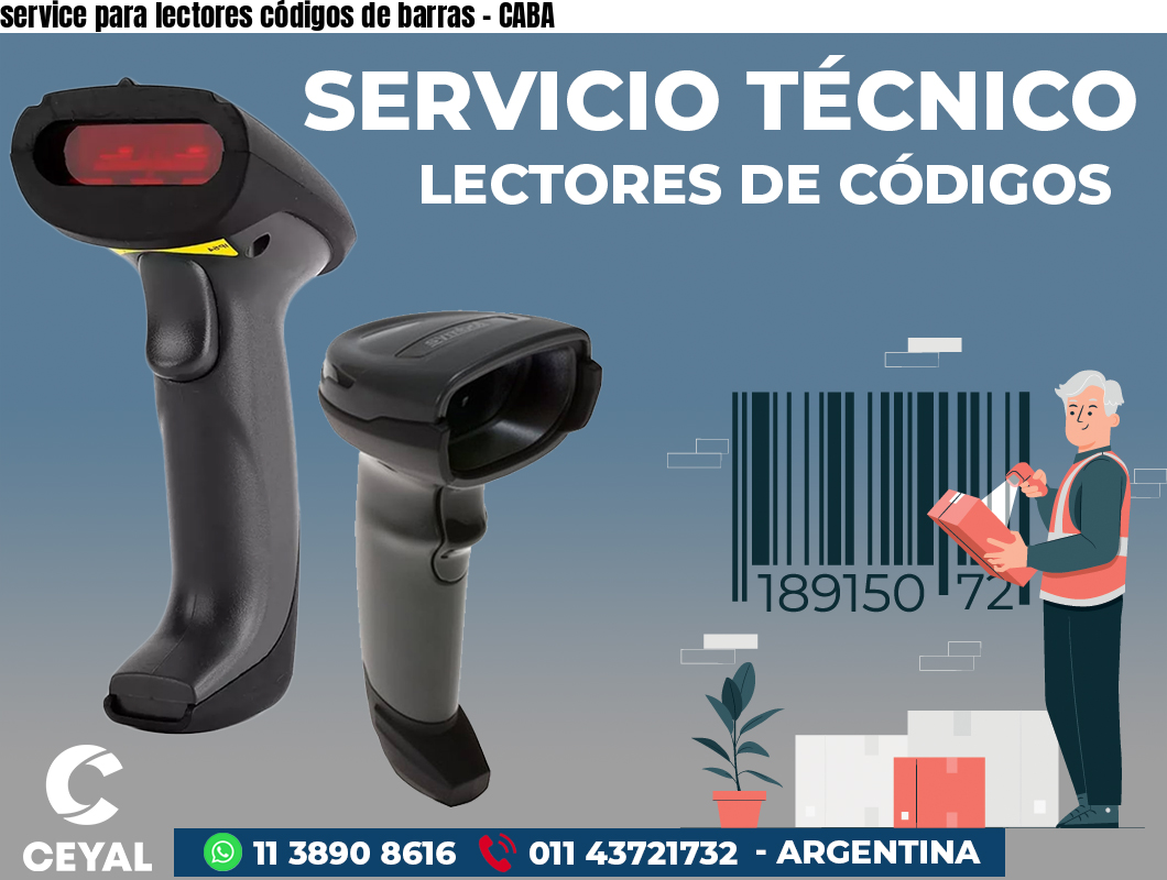 service para lectores códigos de barras – CABA