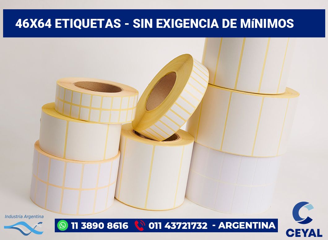 46×64 Etiquetas