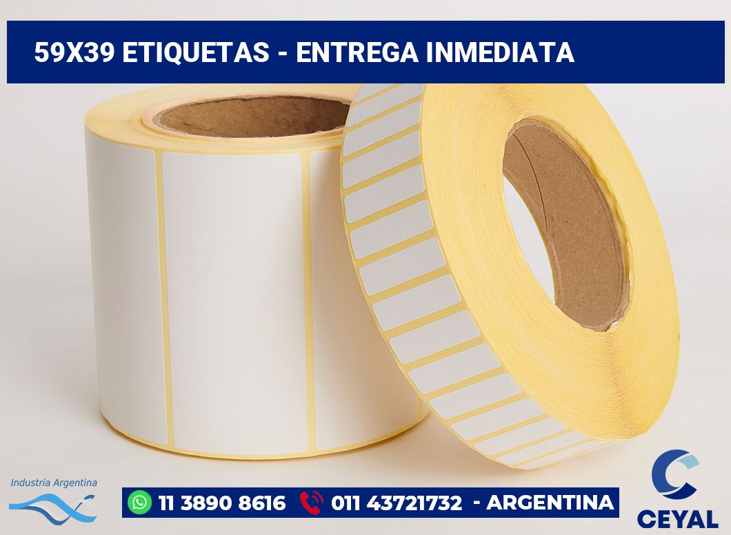 59x39 Etiquetas
