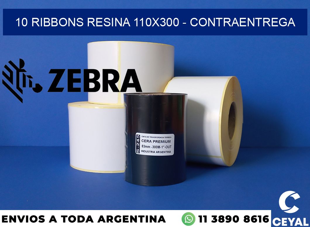 10 Ribbons resina 110x300 - contraentrega