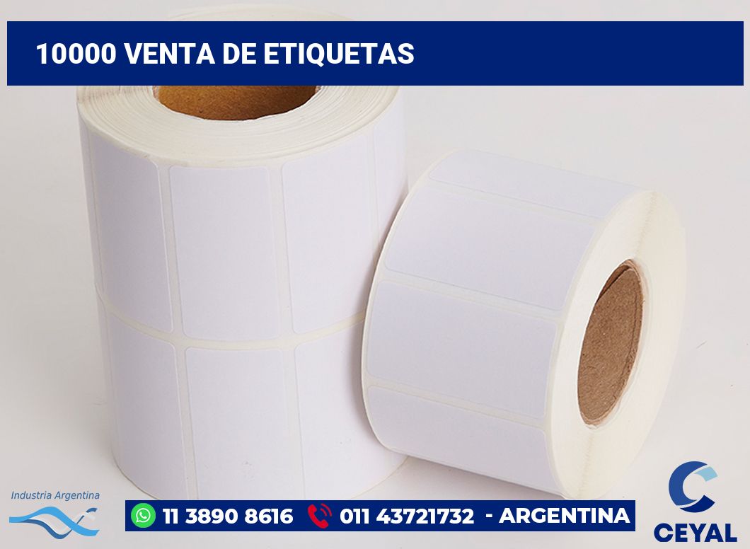 10000 Venta de etiquetas