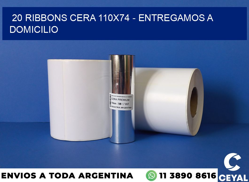 20 Ribbons cera 110×74 – entregamos a domicilio