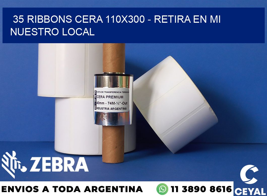 35 Ribbons cera 110x300 - retira en mi nuestro local