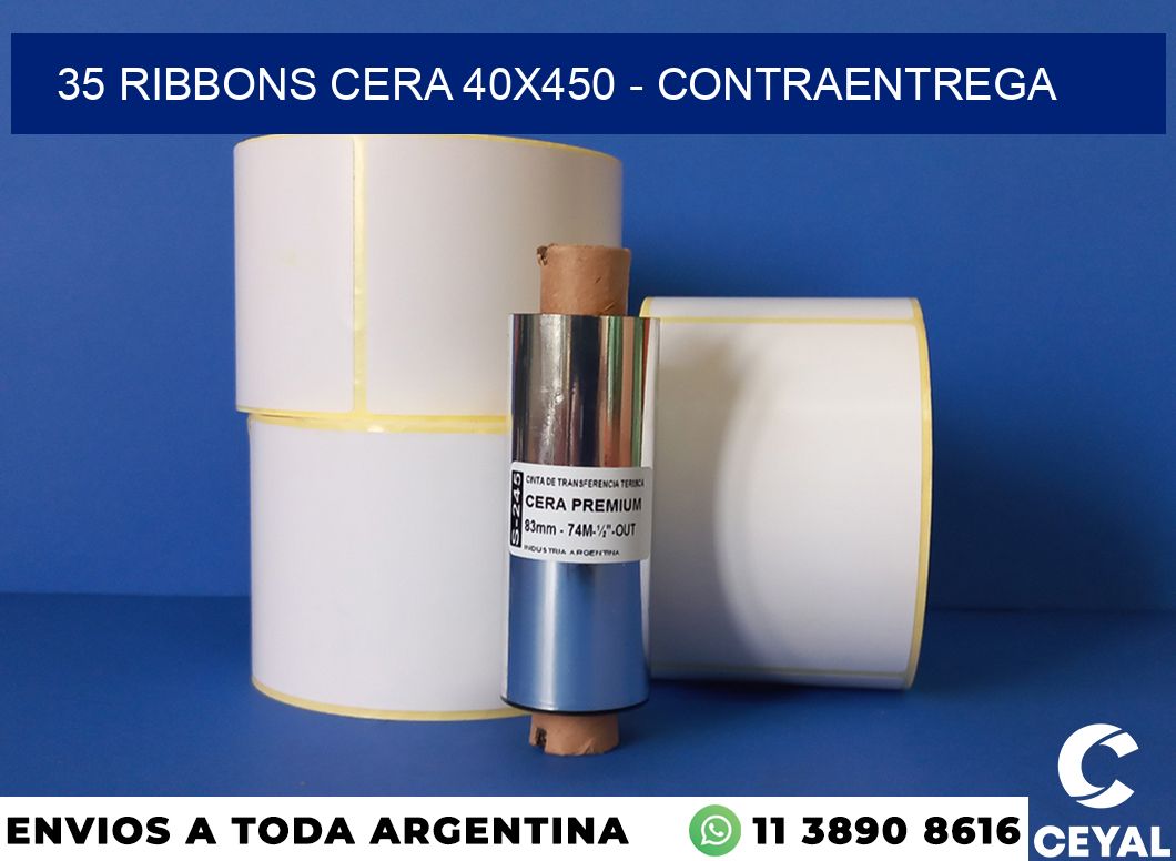 35 Ribbons cera 40×450 – contraentrega