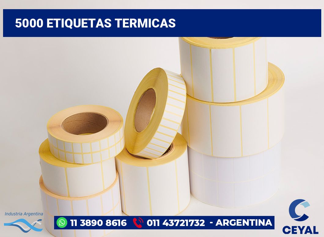 5000 Etiquetas termicas