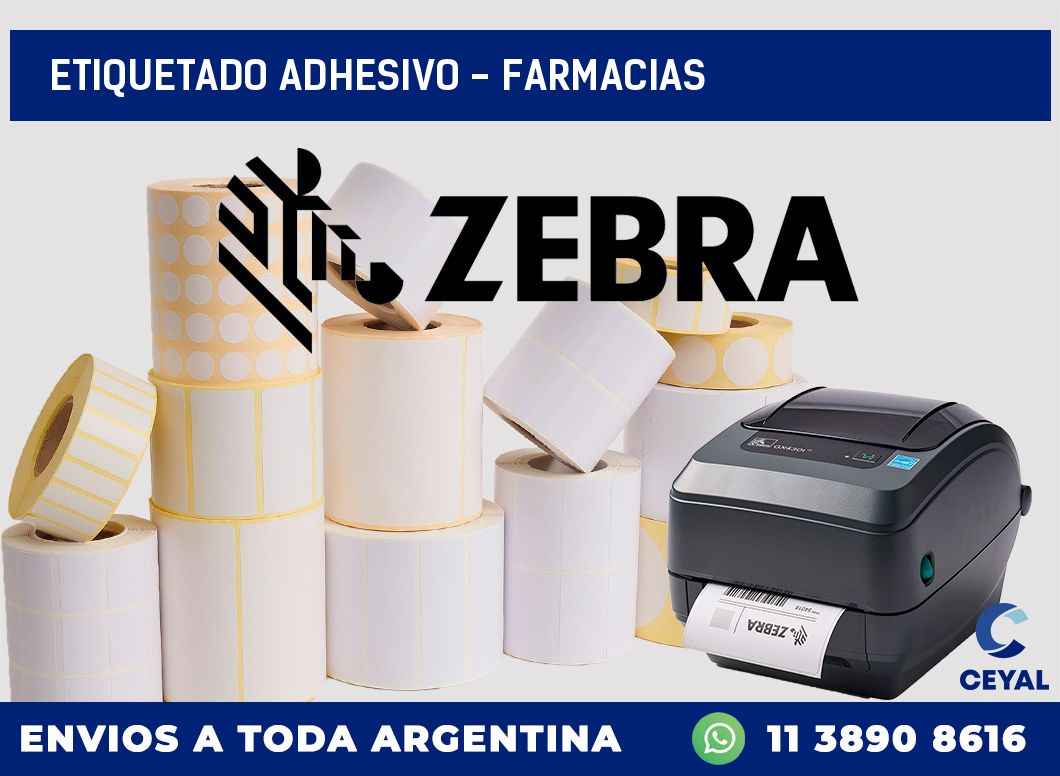 Etiquetado adhesivo - Farmacias