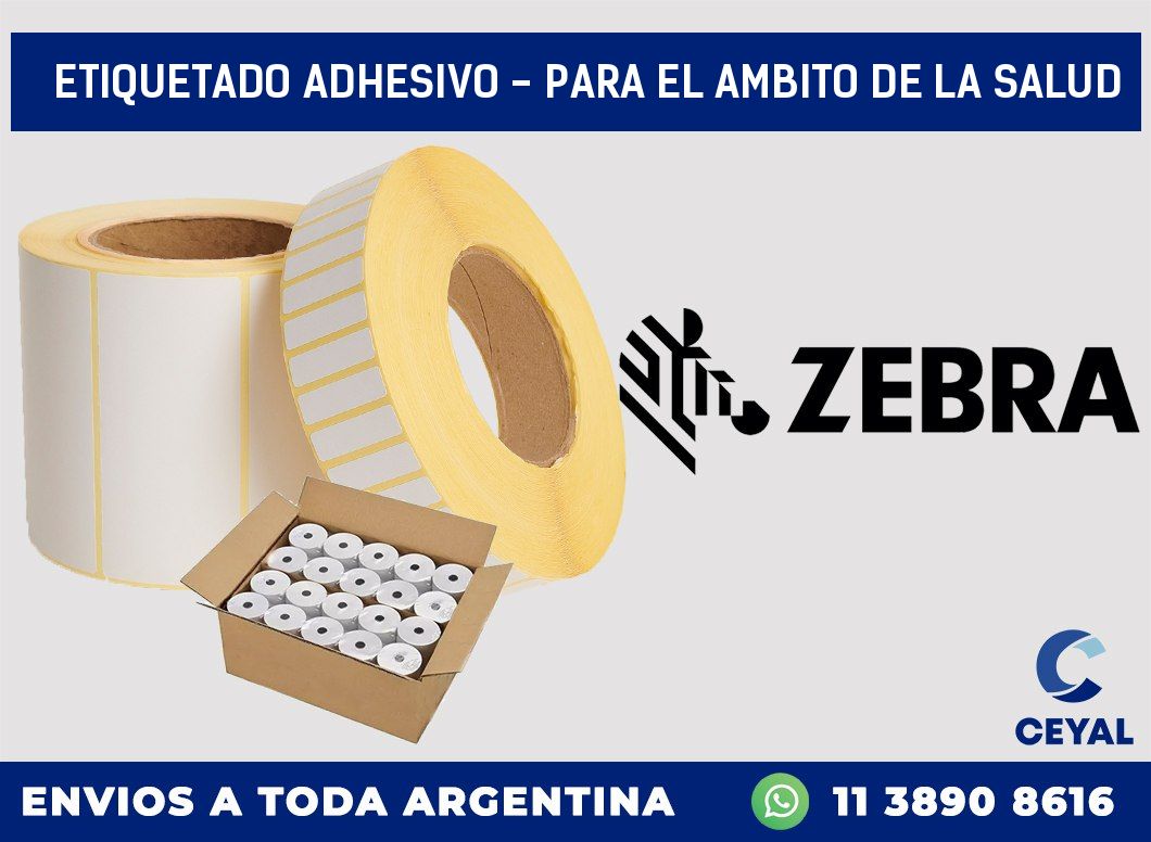Etiquetado adhesivo - para el ambito de la salud