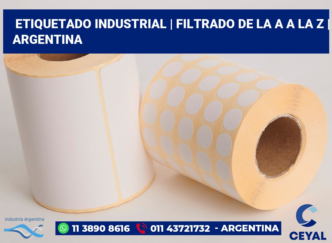 Etiquetado industrial | Filtrado de la A a la Z | Argentina
