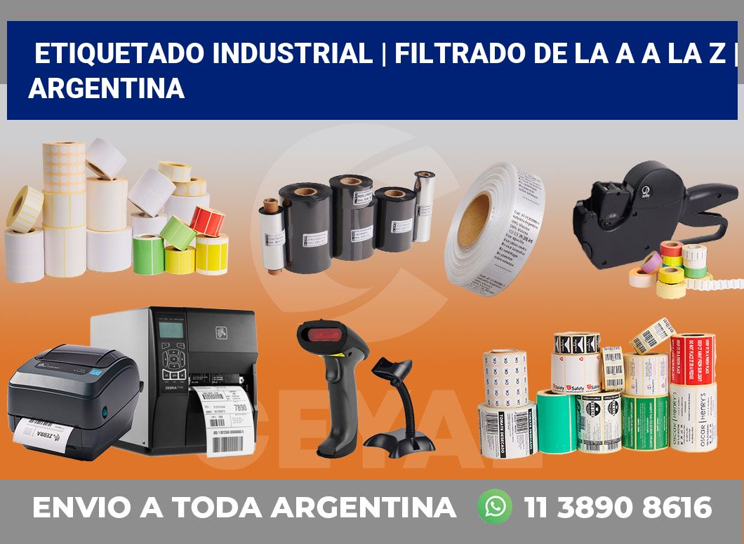 Etiquetado industrial | Filtrado de la A a la Z | Argentina