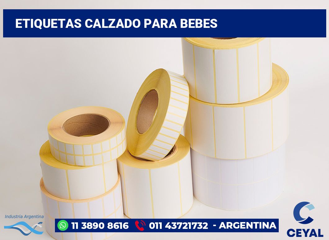 Etiquetas Calzado para bebes