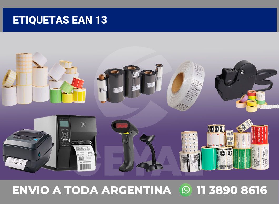 Etiquetas Ean 13