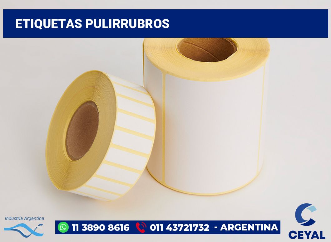 Etiquetas Pulirrubros