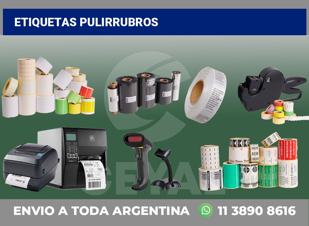 Etiquetas Pulirrubros
