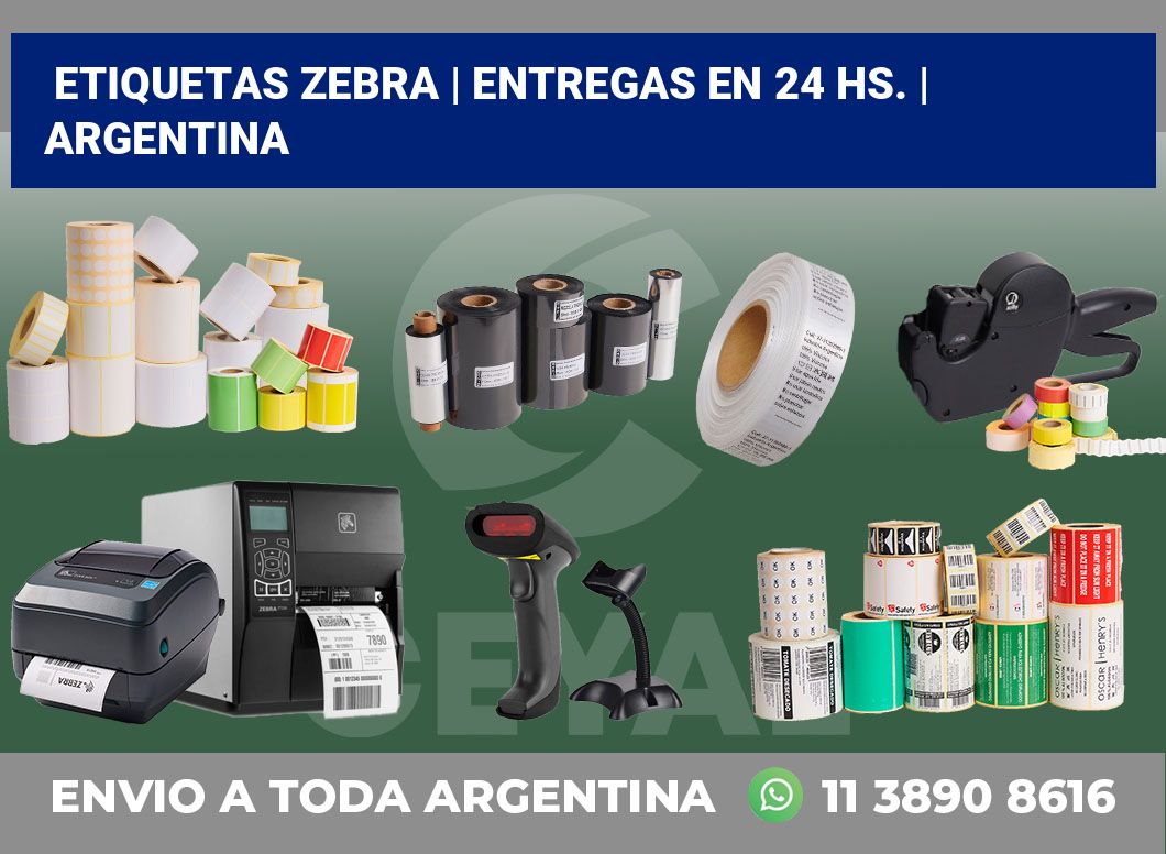 Etiquetas Zebra | Entregas en 24 hs. | Argentina
