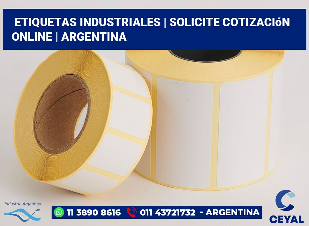 Etiquetas industriales | Solicite cotización online | Argentina