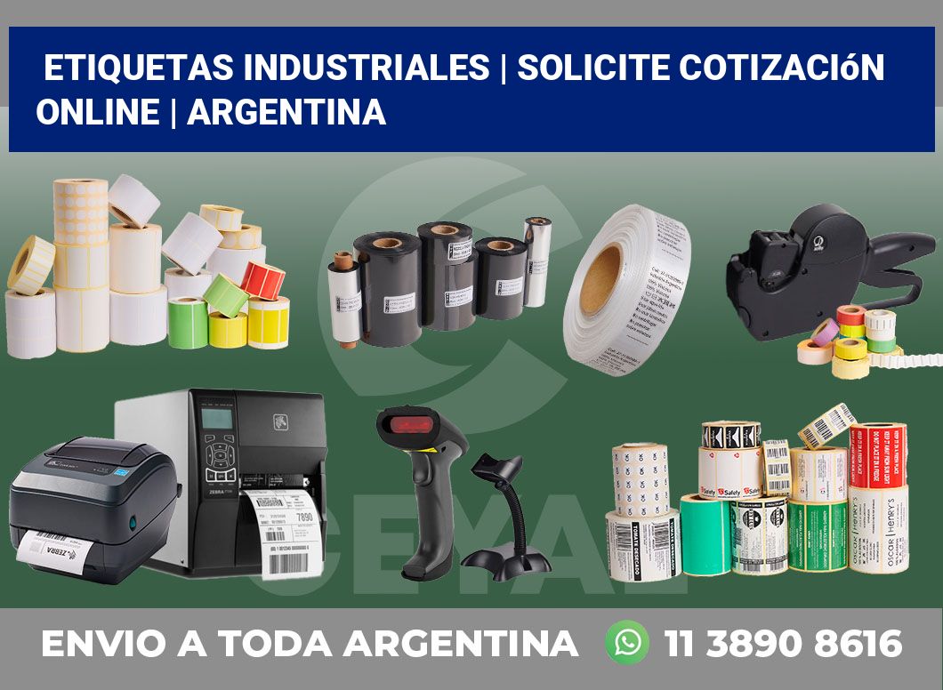 Etiquetas industriales | Solicite cotización online | Argentina