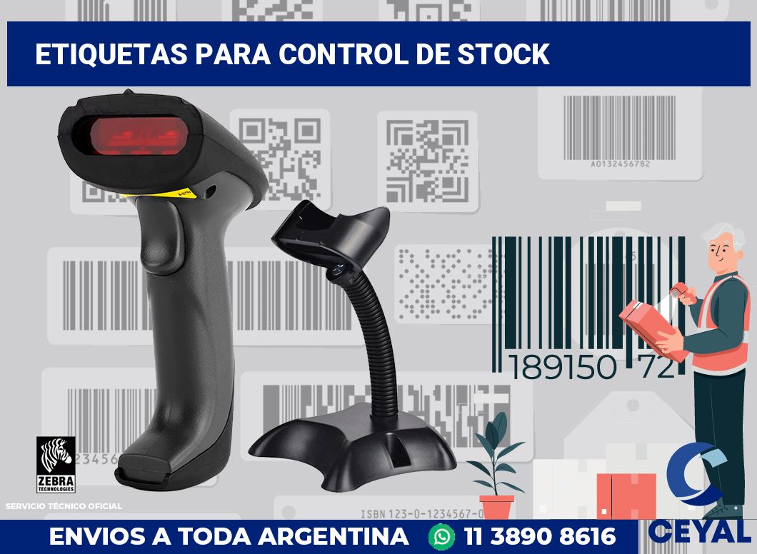 Etiquetas para Control de Stock