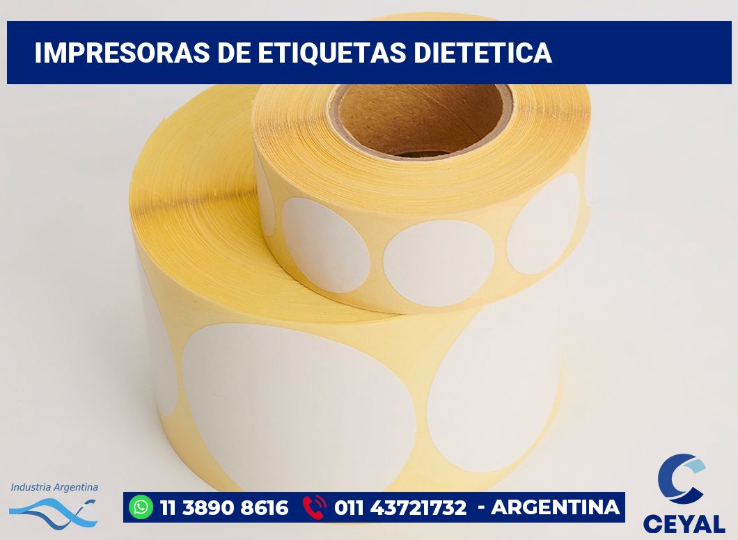 Impresoras de etiquetas Dietetica
