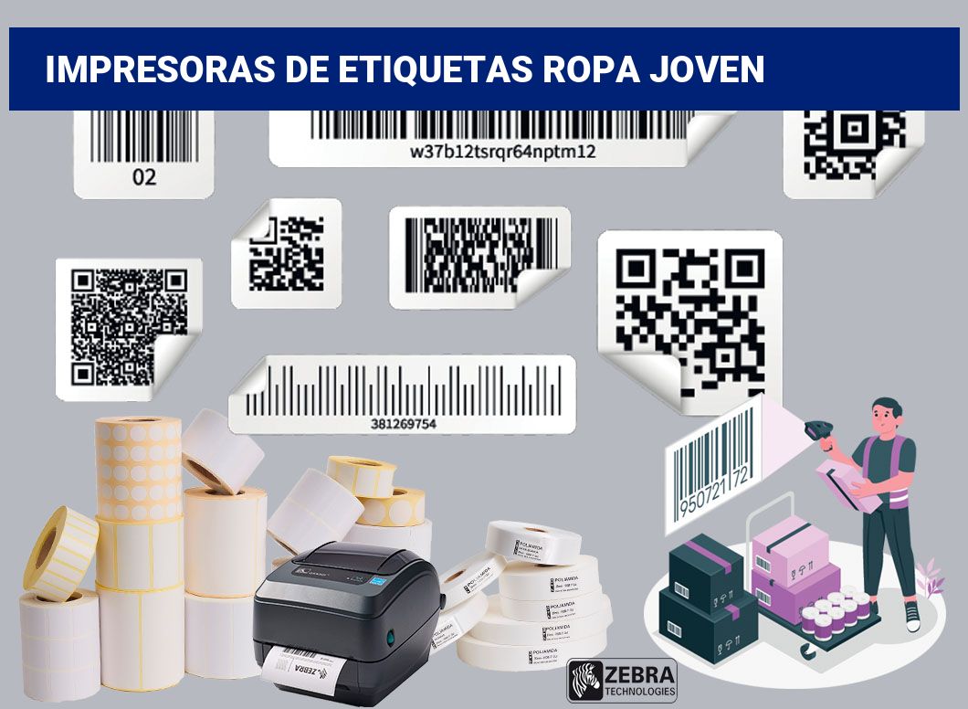 Impresoras de etiquetas ropa joven
