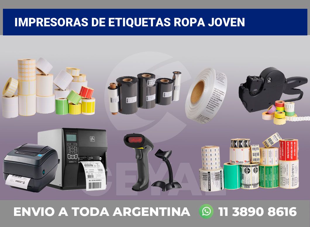 Impresoras de etiquetas ropa joven