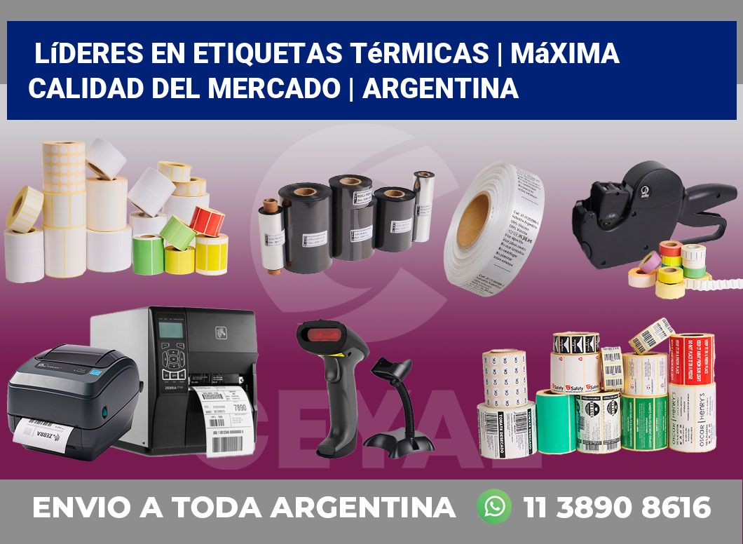 Líderes en etiquetas térmicas | Máxima calidad del mercado | Argentina