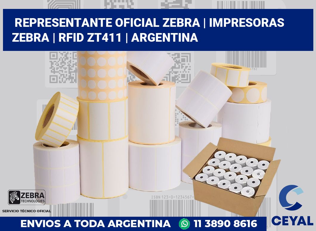 Representante oficial Zebra | Impresoras Zebra | RFID ZT411 | Argentina