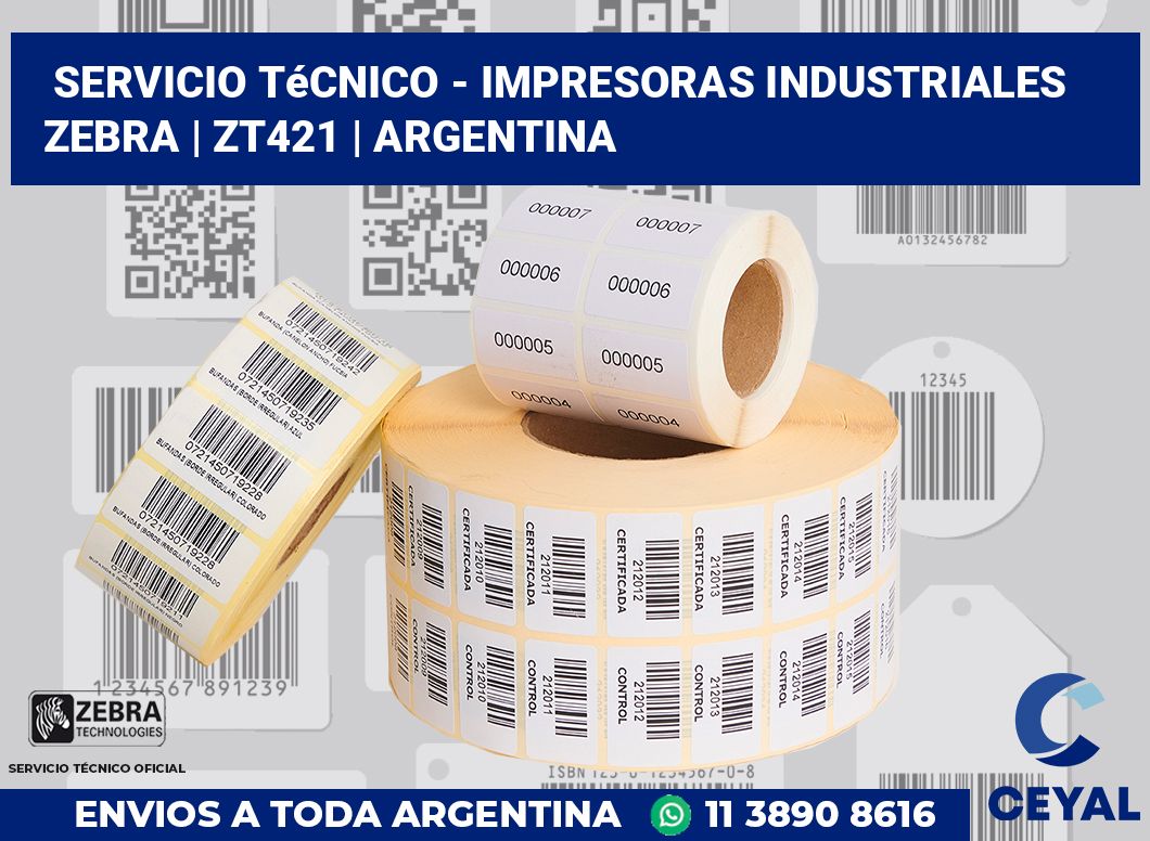 Servicio técnico - impresoras industriales Zebra | ZT421 | Argentina