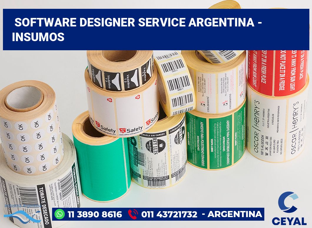 Software Designer service argentina - Insumos