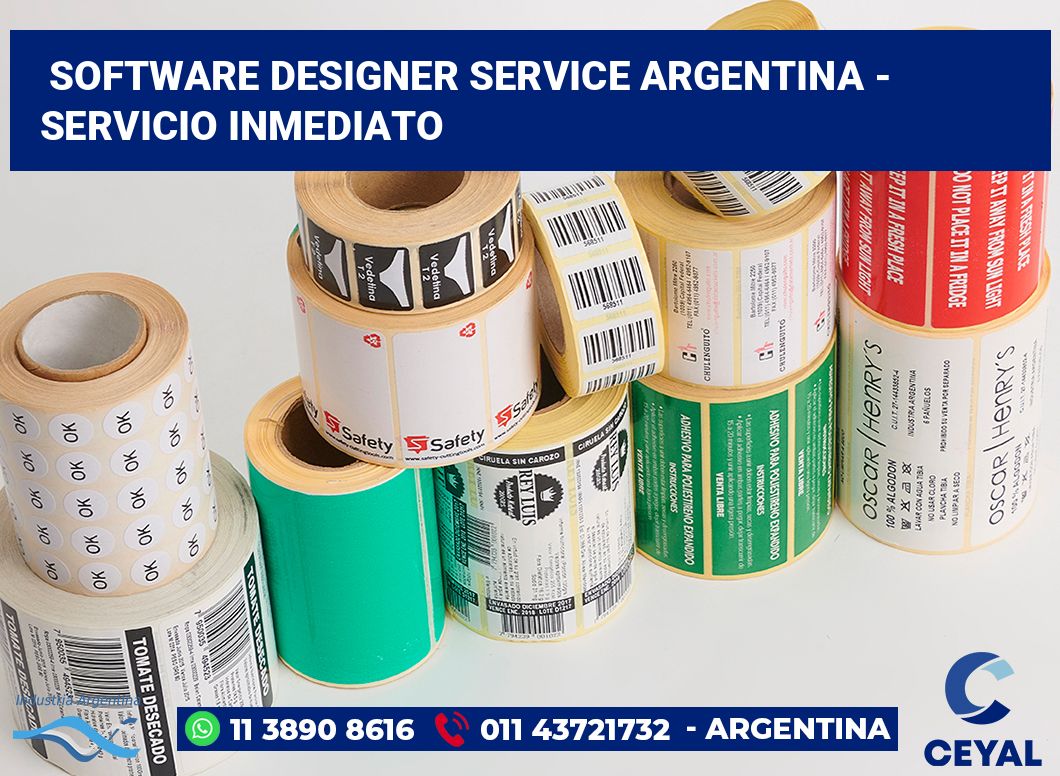 Software Designer service argentina - Servicio inmediato