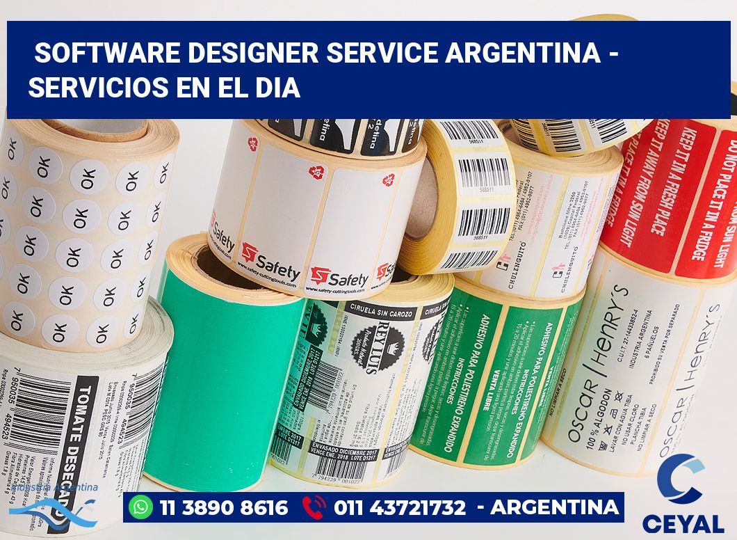Software Designer service argentina - Servicios en el dia