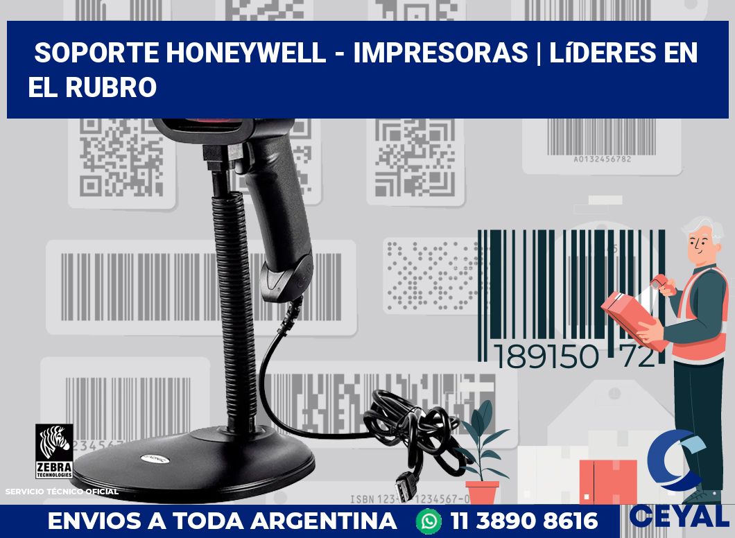 Soporte Honeywell - impresoras | Líderes en el rubro