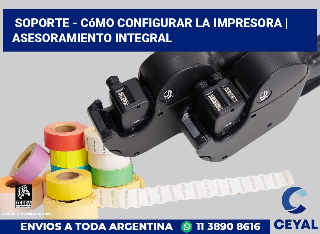 Soporte - cómo configurar la impresora | Asesoramiento integral