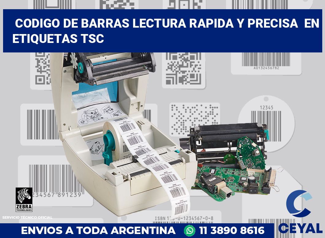 codigo de barras lectura rapida y precisa en etiquetas tsc