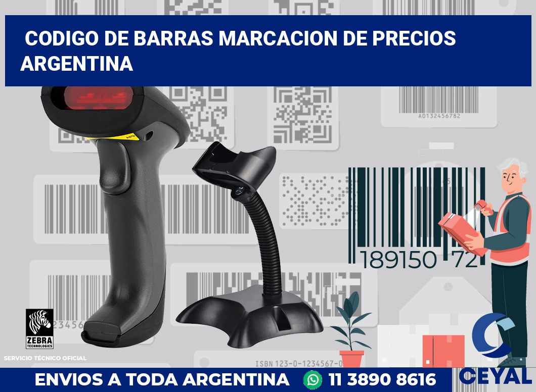 codigo de barras marcacion de precios  argentina