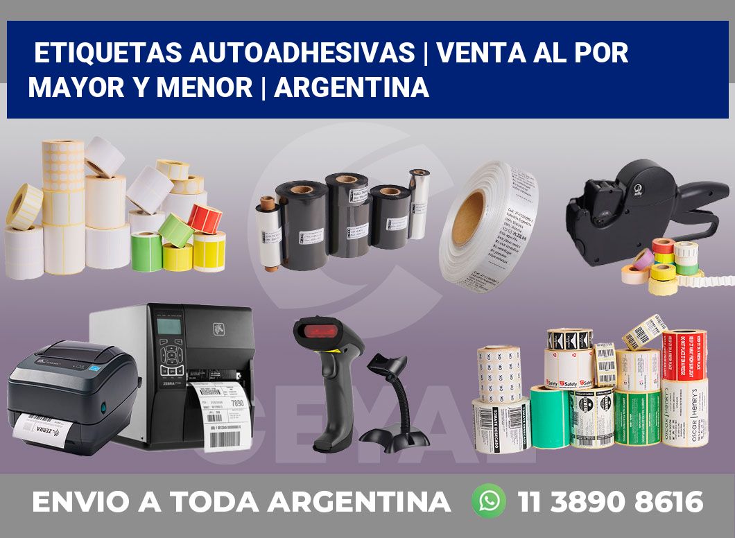 etiquetas autoadhesivas | Venta al por mayor y menor | Argentina