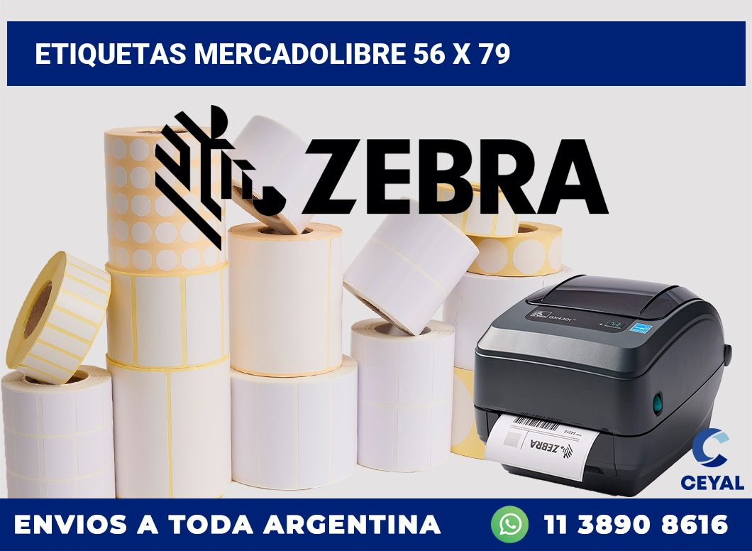 etiquetas mercadolibre 56 x 79