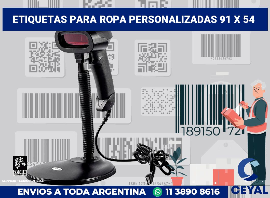 etiquetas para ropa personalizadas 91 x 54