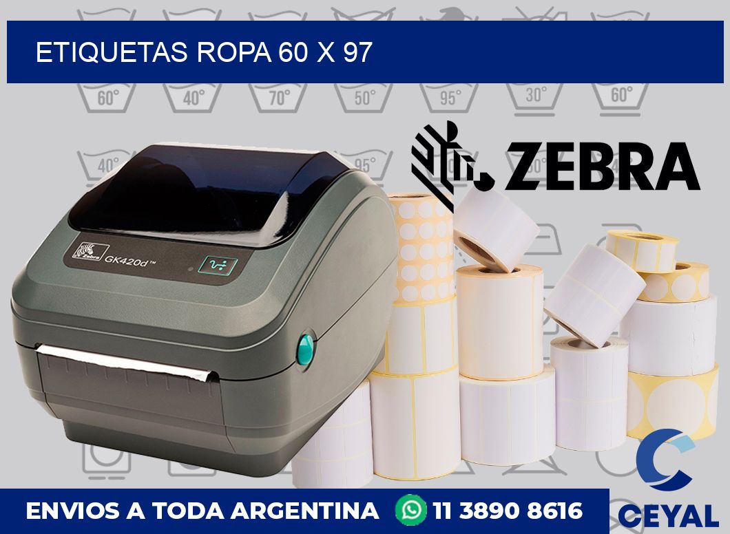etiquetas ropa 60 x 97