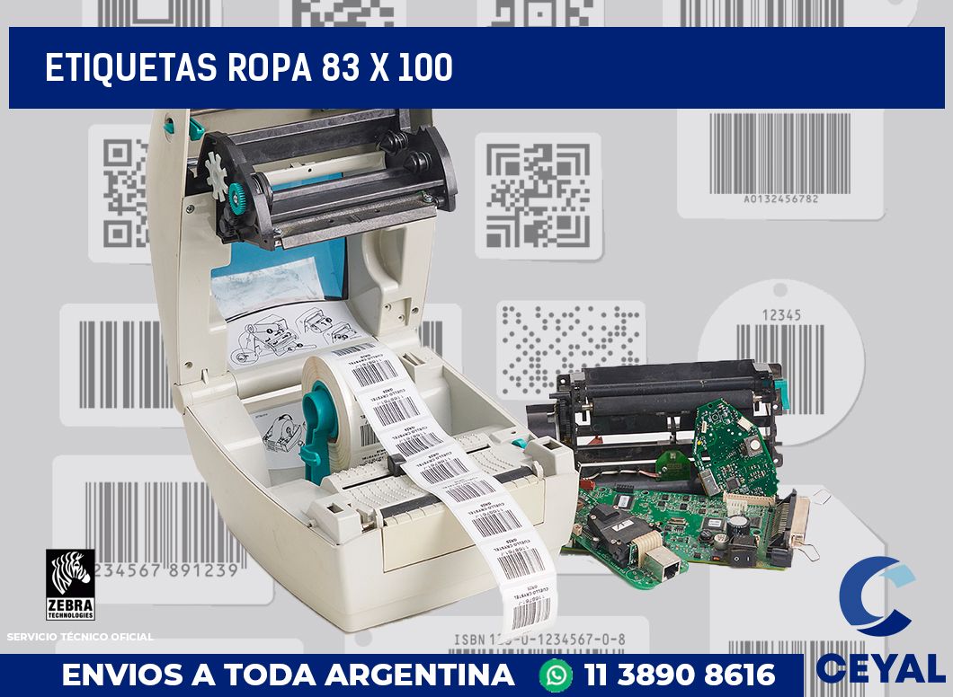 etiquetas ropa 83 x 100