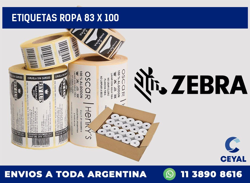 etiquetas ropa 83 x 100