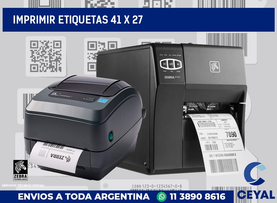 imprimir etiquetas 41 x 27