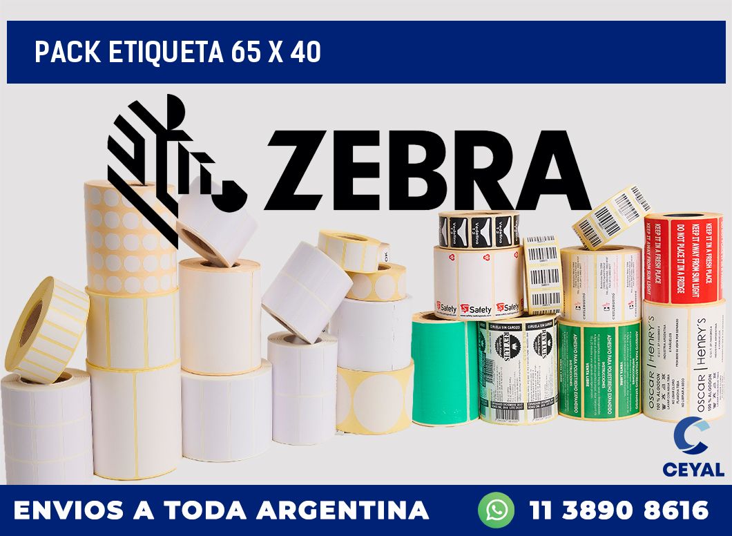pack etiqueta 65 x 40
