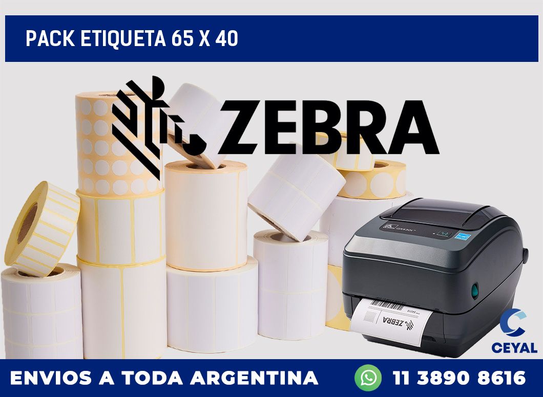 pack etiqueta 65 x 40