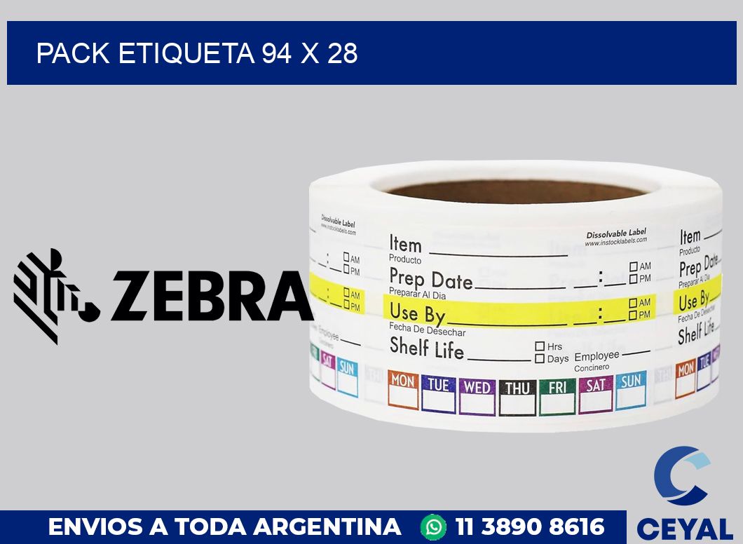 pack etiqueta 94 x 28